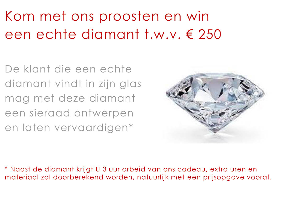 Kom met ons proosten en win