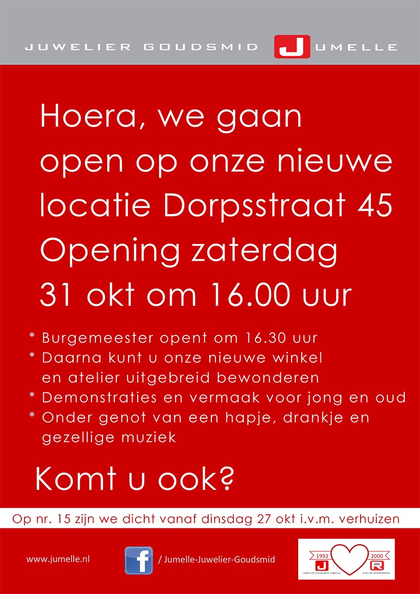 Wij gaan verhuizen